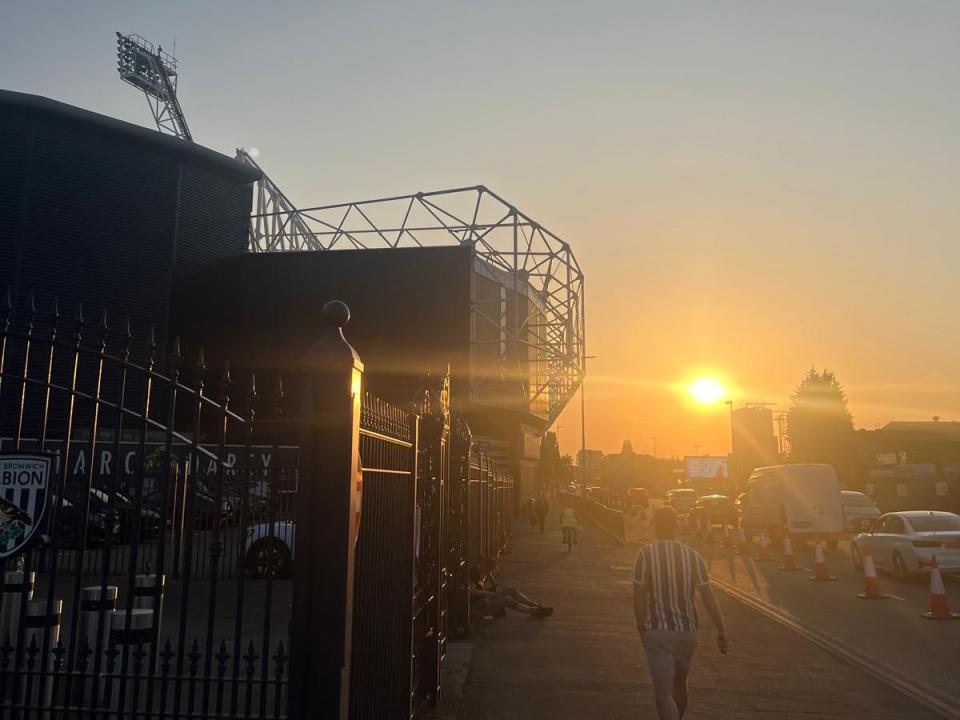 West Bromwich Albion fan photos at The Hawthorns for 125th anniversary
