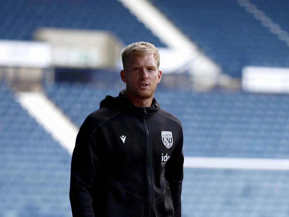 A photo of Albion U21 boss Leigh Downing