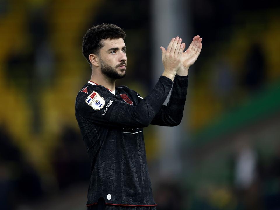 Mikey Johnston applauds WBA fans after beating Norwich