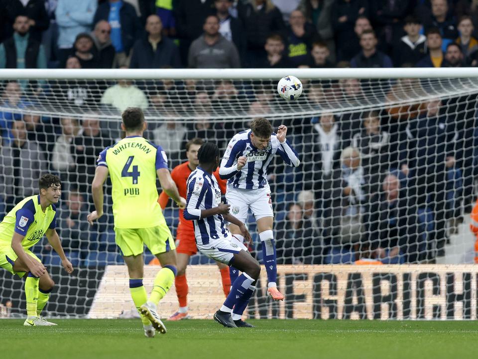 Chris Mepham in action against PNE