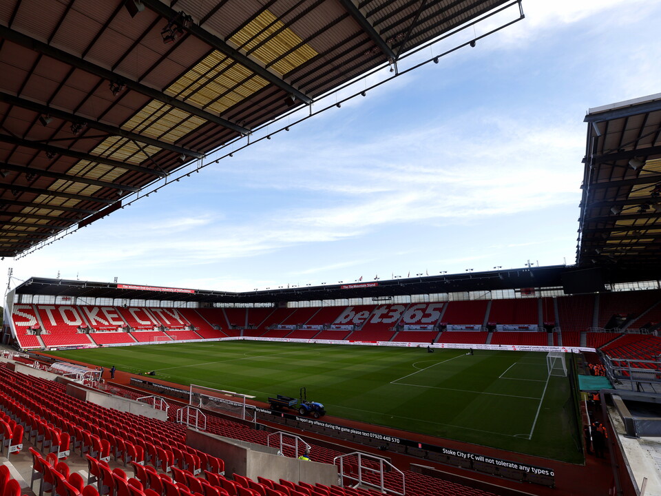 A general view photo of Stoke's Bet365 Stadium