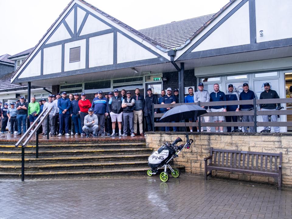 Concept Flooring golfers.