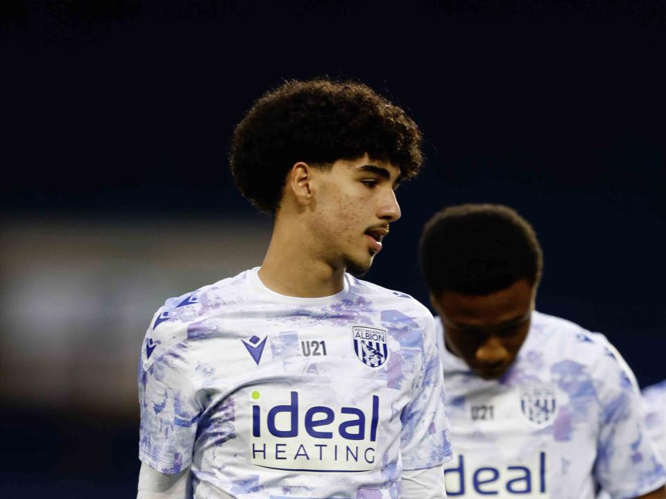 A photo of Albion U18 defender Adam Letlat