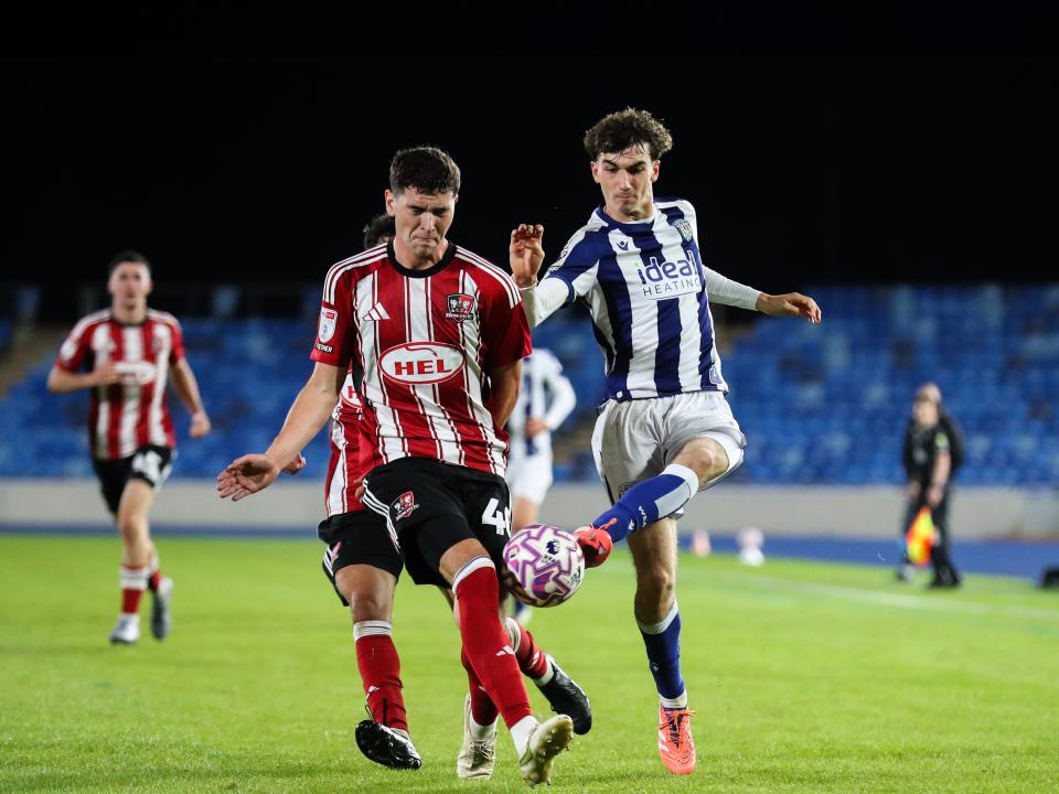A photo of Albion U21 defender Alfie Maughan 
