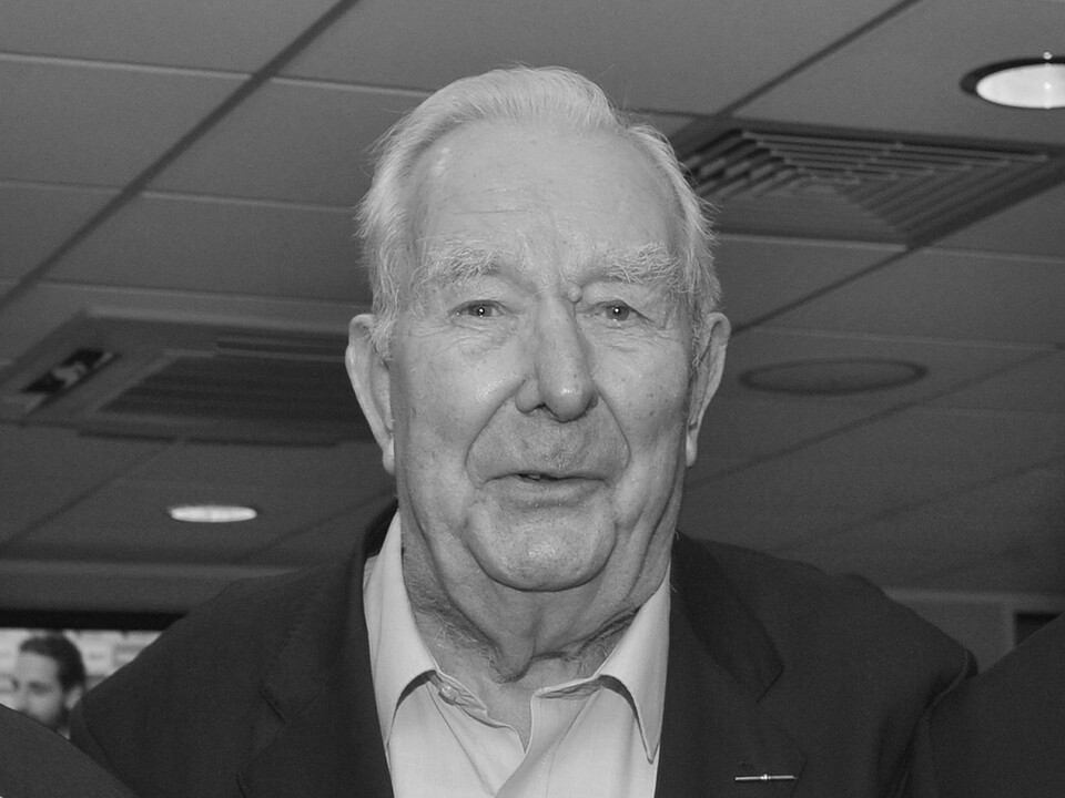 A black-and-white image of Doctor Roger Rimmer