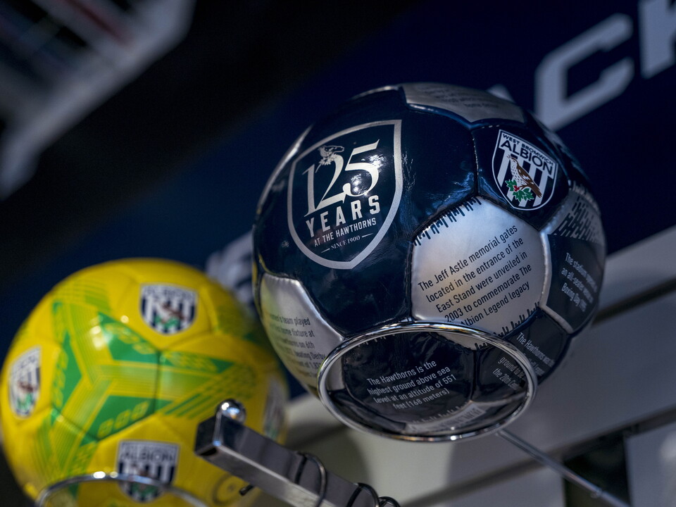 A general photo of the Albion Alcove club shop in West Bromwich