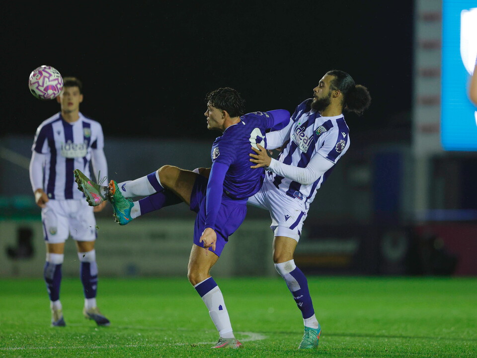 Albion in action against Everton.