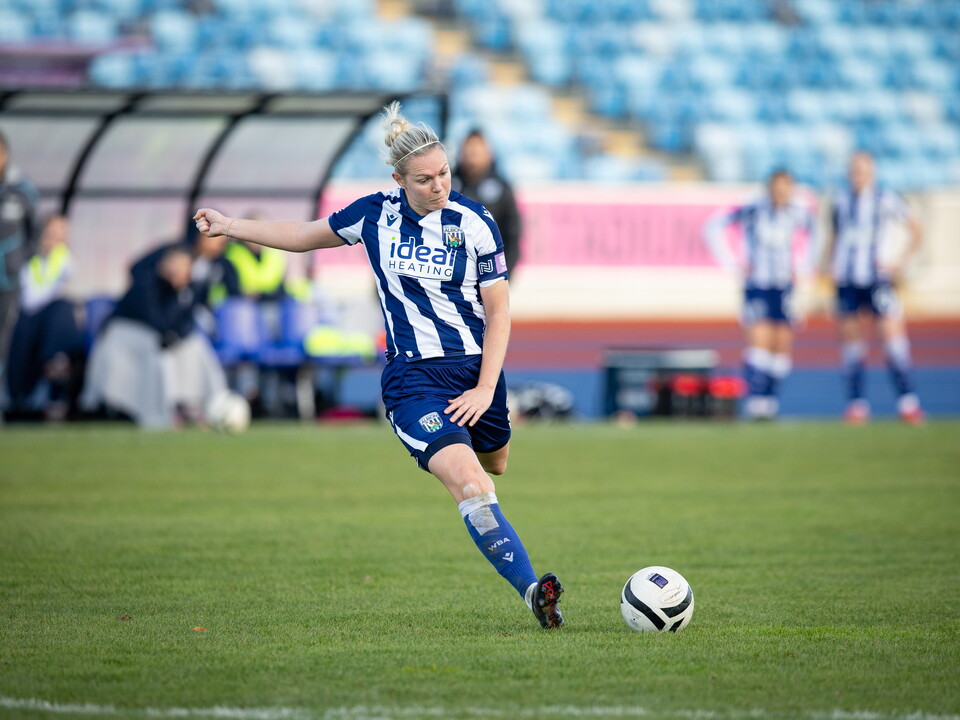 A photo of Hannah George against Middlesborough 