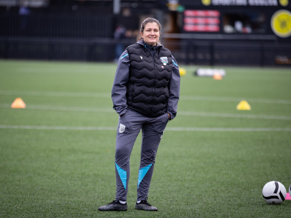 Siobhan Hodgetts-Still during Sunday's game against Sporting Khalsa.