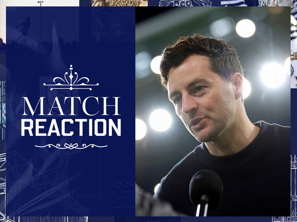 Ryan Mason is interviewed by WBA TV after Swansea win