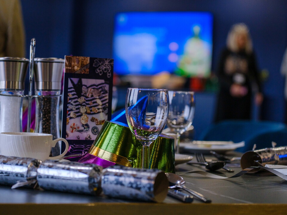 Close-up of Table decoration.