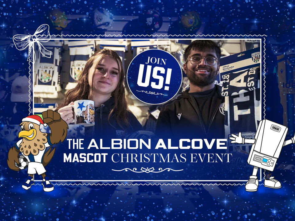 Albion Alcove Christmas event graphic 