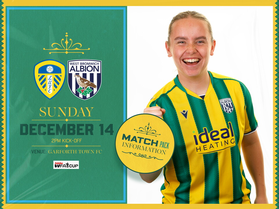 A Match Pack graphic for Leeds United away.