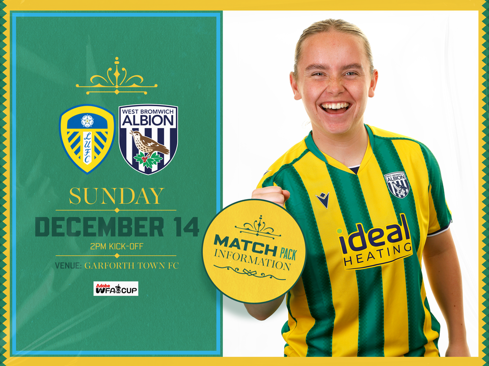 A Match Pack graphic for Leeds United away.