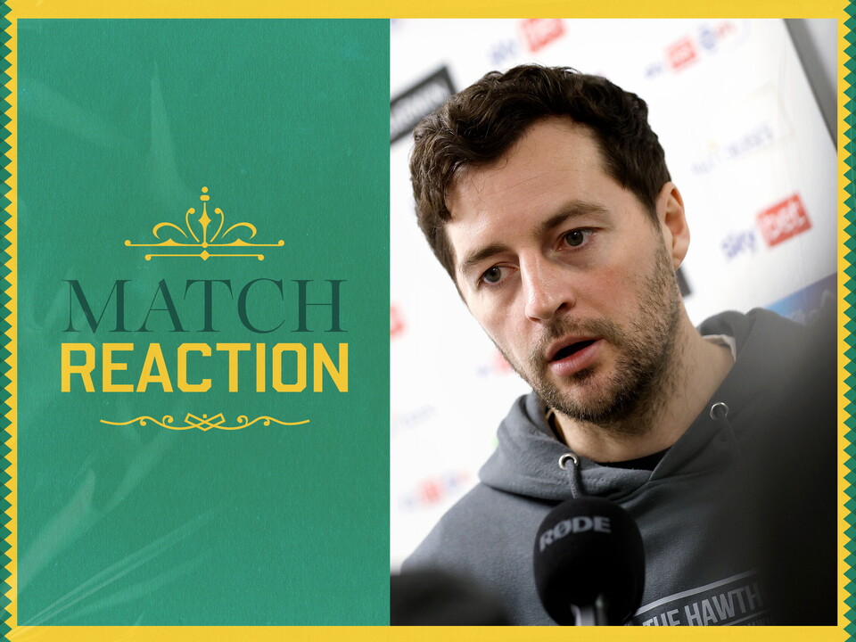 Ryan Mason is interviewed by WBA TV after defeat to Southampton