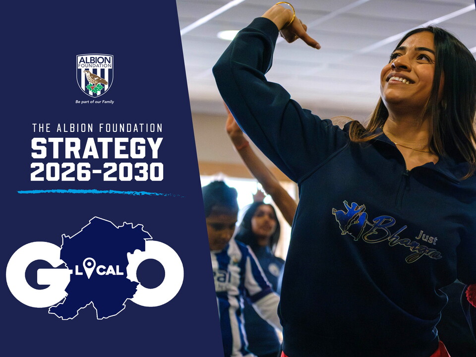 Bhangra instructor performance with participants following her lead