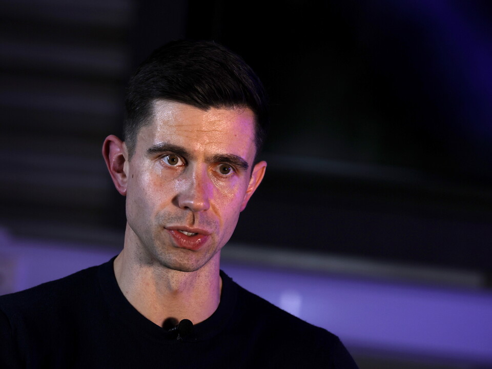 Eric Ramsay being interviewed by WBA TV