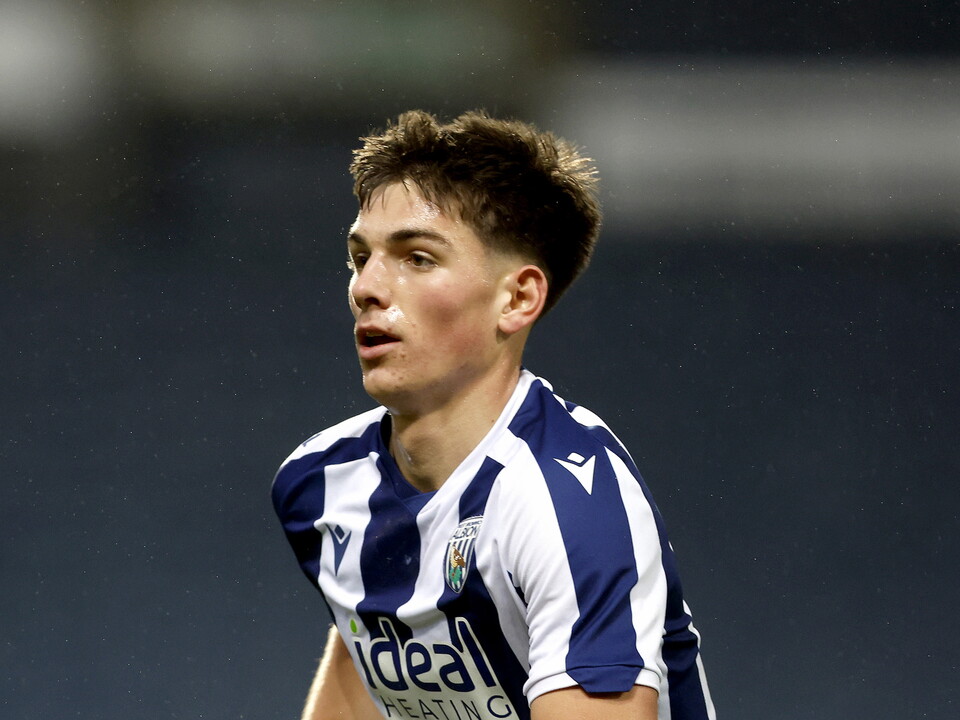 A photo of Albion U18s midfielder Charlie Blackshields