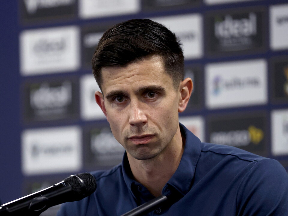 Eric Ramsay in a press conference 