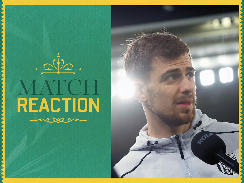 Jayson Molumby is interviewed by WBA TV after the Derby game