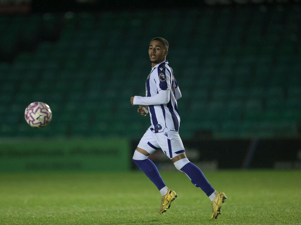 A photo of Albion U21 defender Deago Nelson