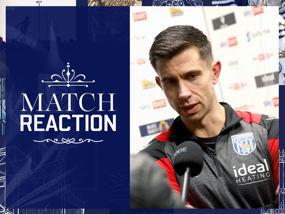 Eric Ramsay is interviewed after WBA's defeat to Norwich 