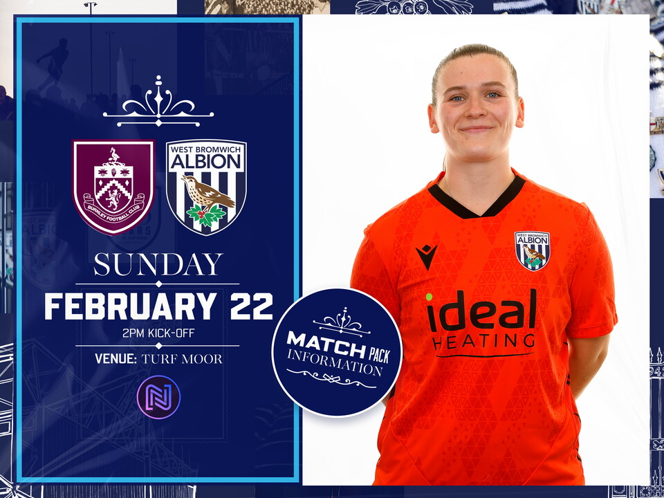 Albion Women vs Burnley Match Pack.