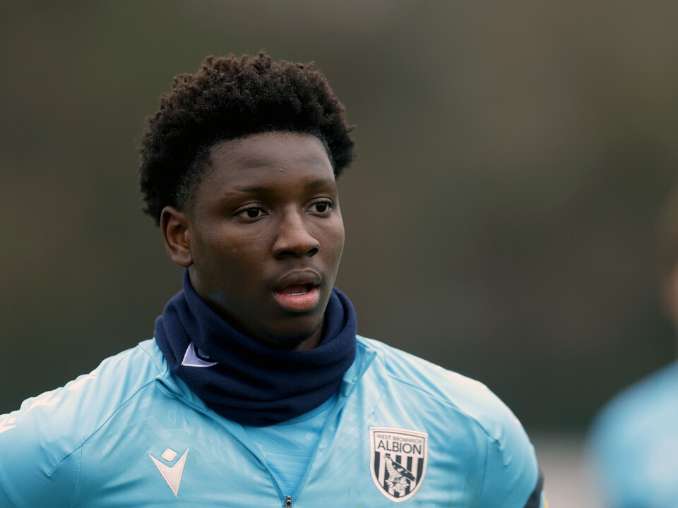 Jamaldeen Jimoh-Aloba during a training session