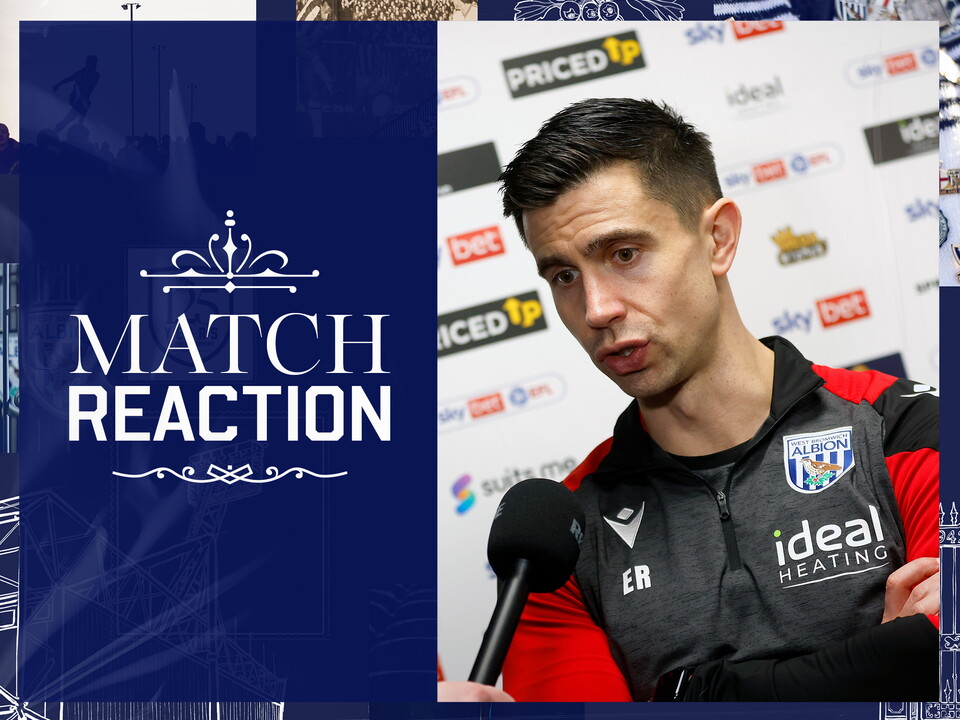 Eric Ramsay is interviewed after WBA's draw with Stoke