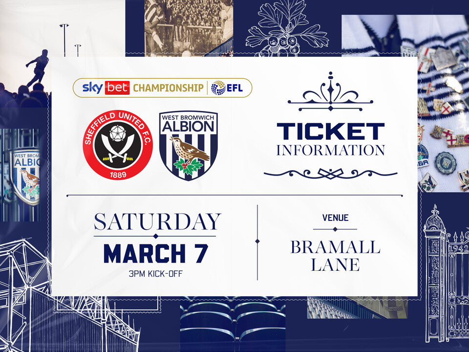 Sheffield United ticket details