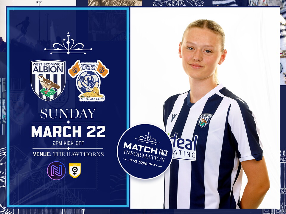 Albion Women vs Khalsa Match Pack graphic.