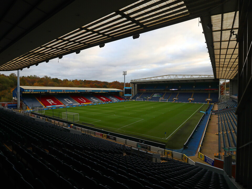An image of Blackburn's Ewood Park