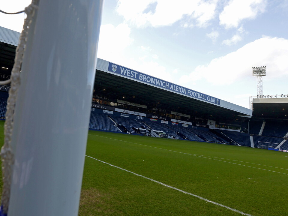 A general view of the West Stand at The Hawthorns 
