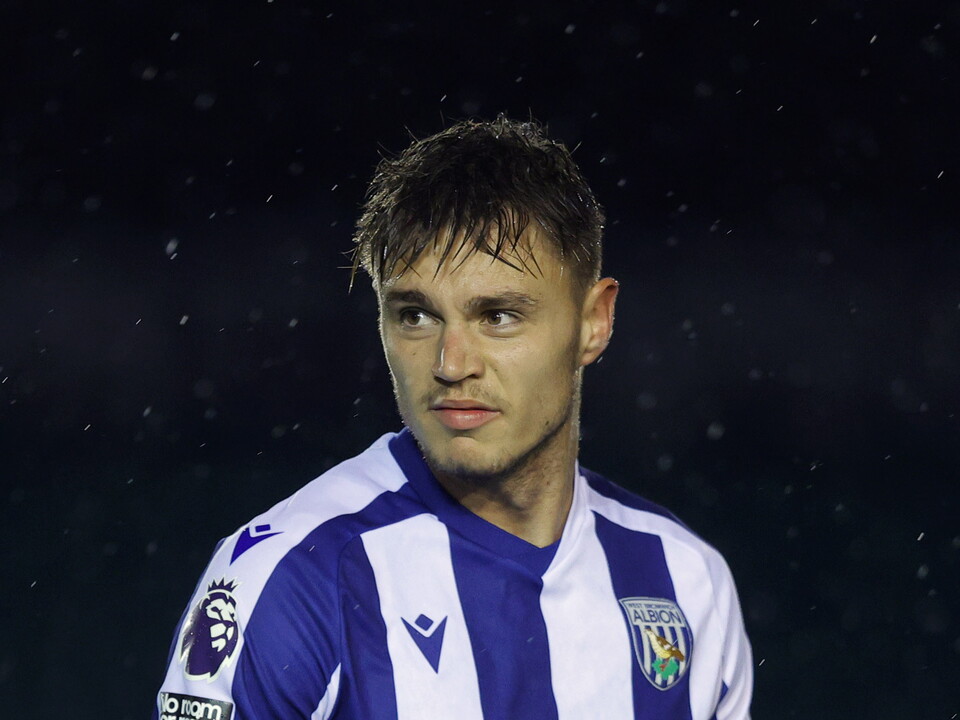 A photo of U21 defender Evan Humphries