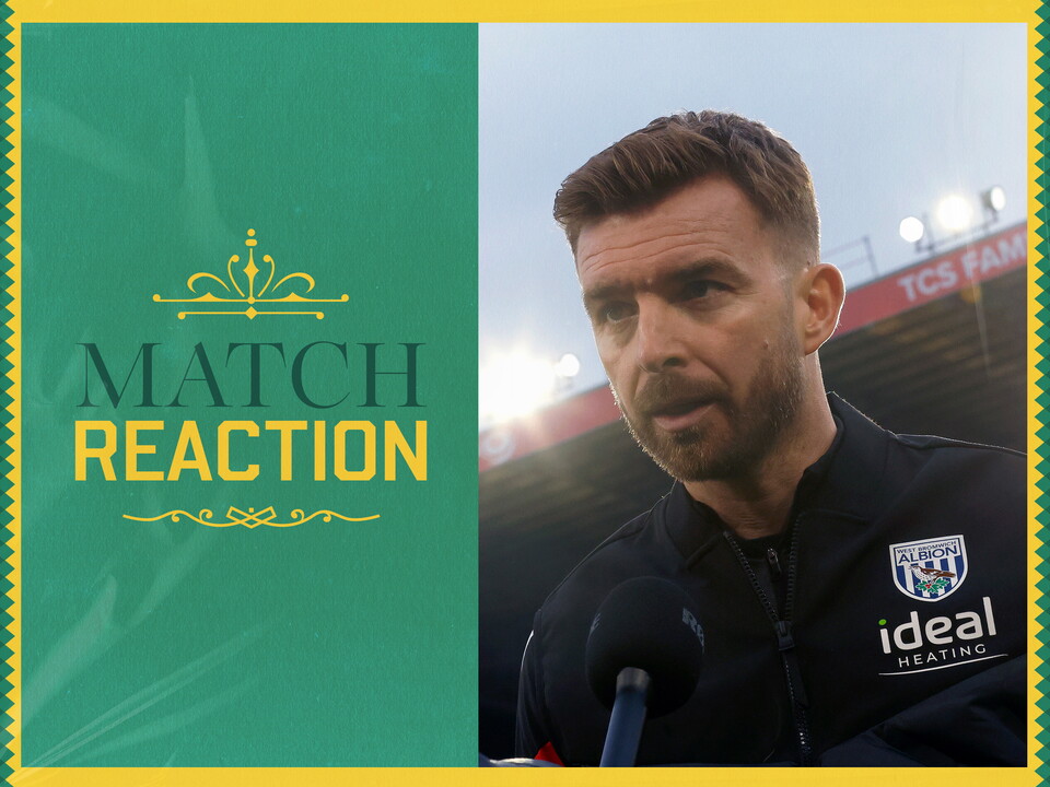 James Morrison is interviewed after WBA's draw at Sheffield United 