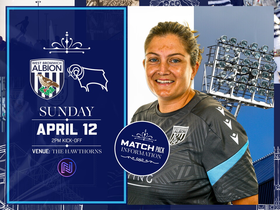 Match Pack - Albion Women vs Derby County.