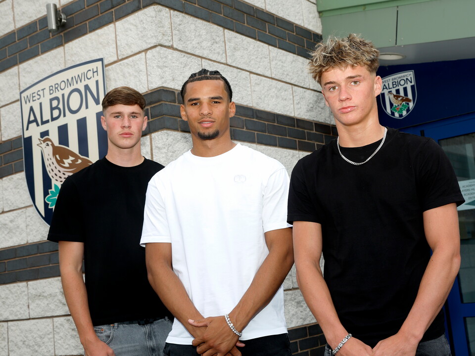 Harry French, George Shaw and Antonio Perkins.