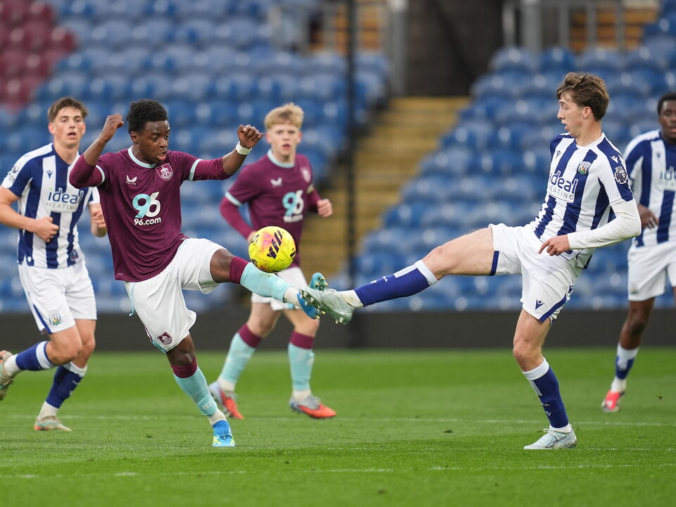 Albion U21s in action against Burnley.