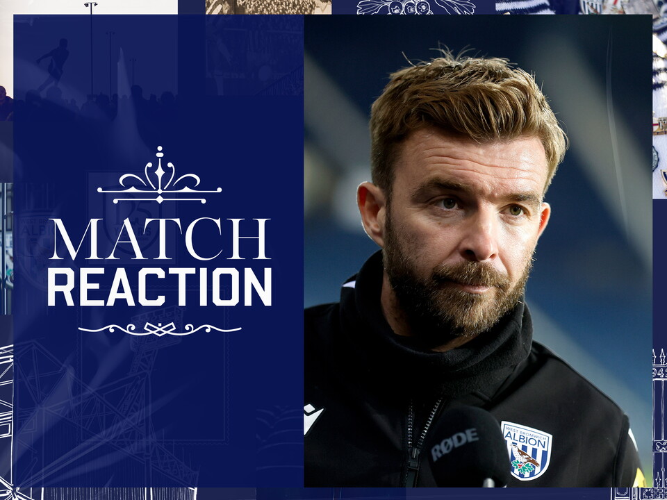 James Morrison is interviewed after WBA's win over Watford 