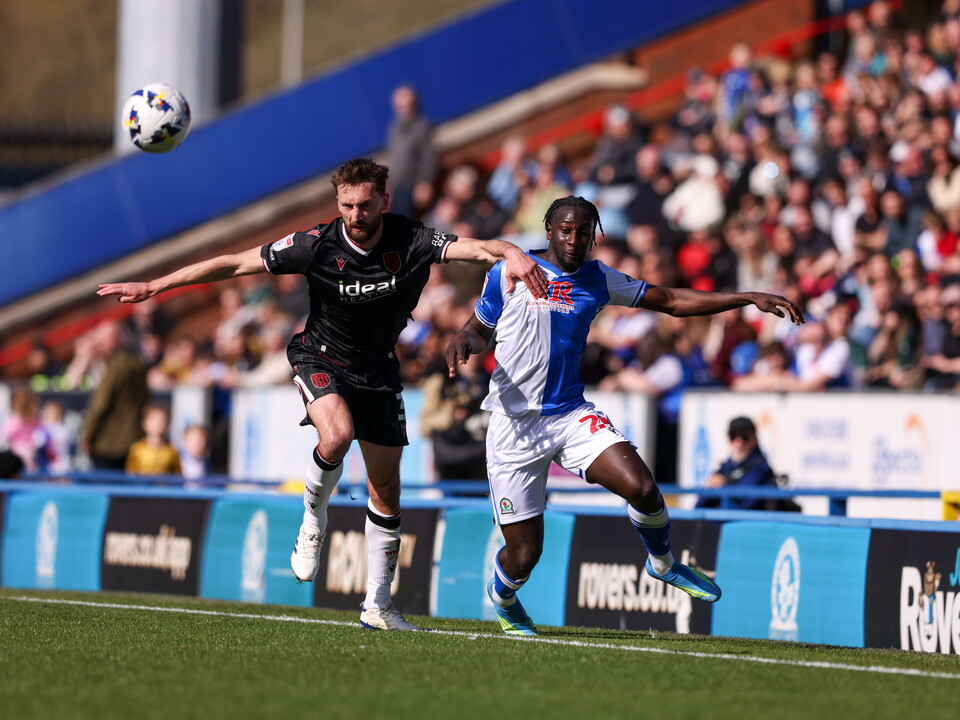 An image of Nat Phillips playing against Blackburn