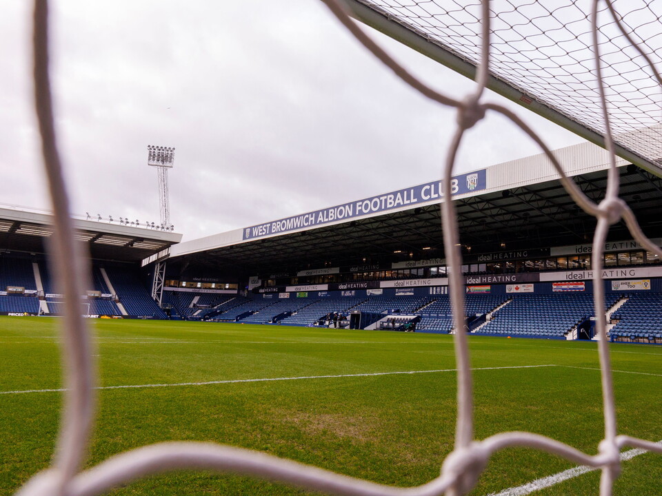 A general view of the West Stand at The Hawthorns 