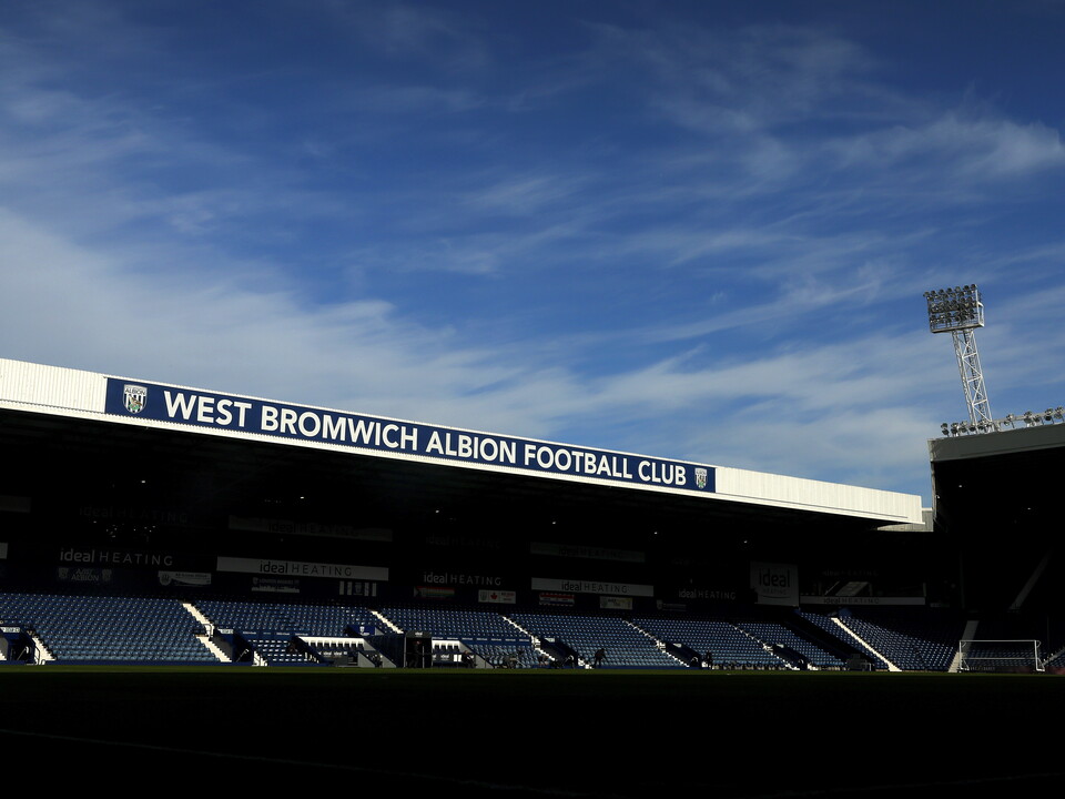 An image of the West Stand at The Hawthorns