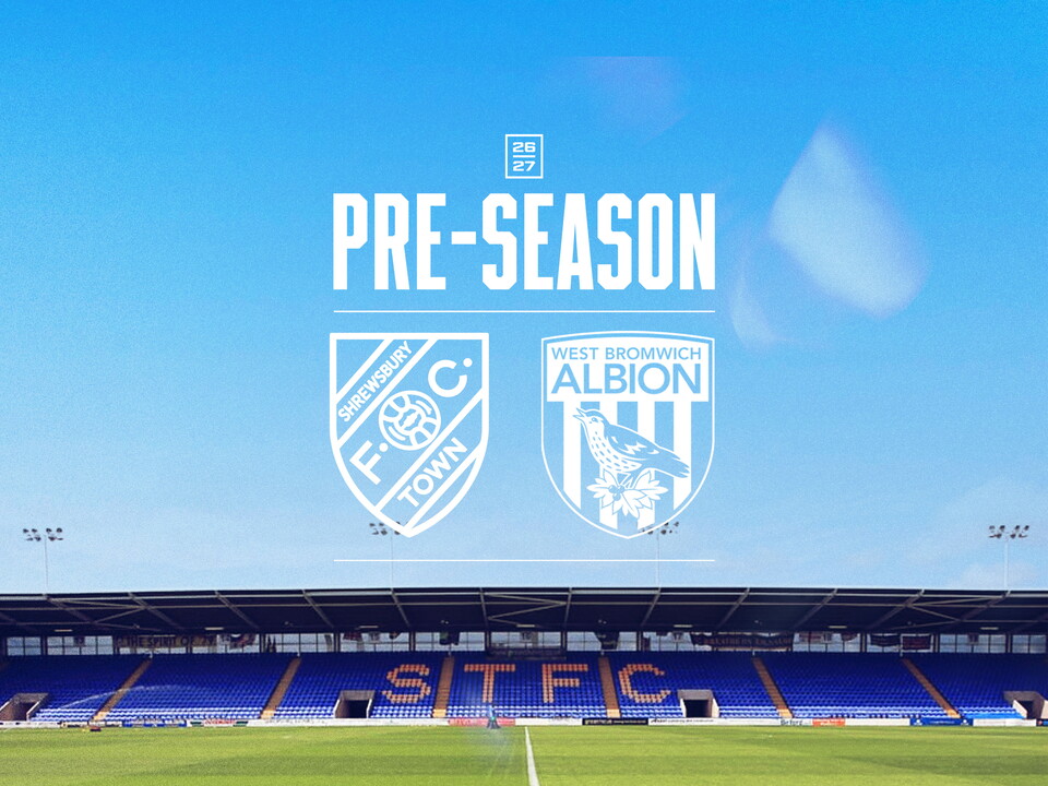 A graphic for Albion's pre-season fixture.