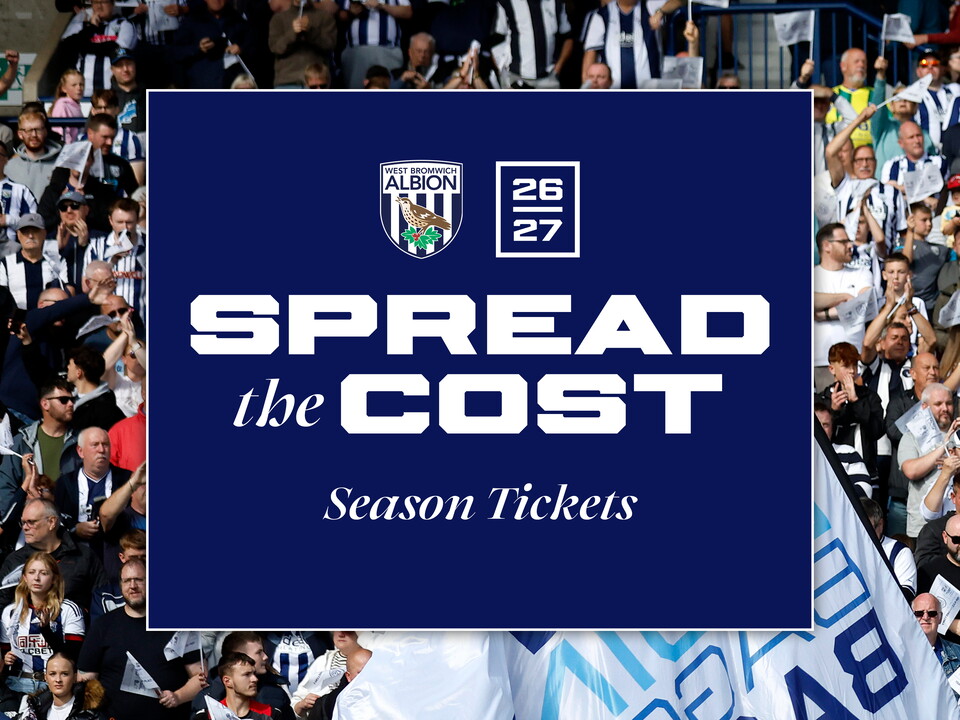 Spread the cost | Season Tickets