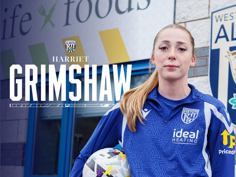 Harriet Grimshaw's signing graphic