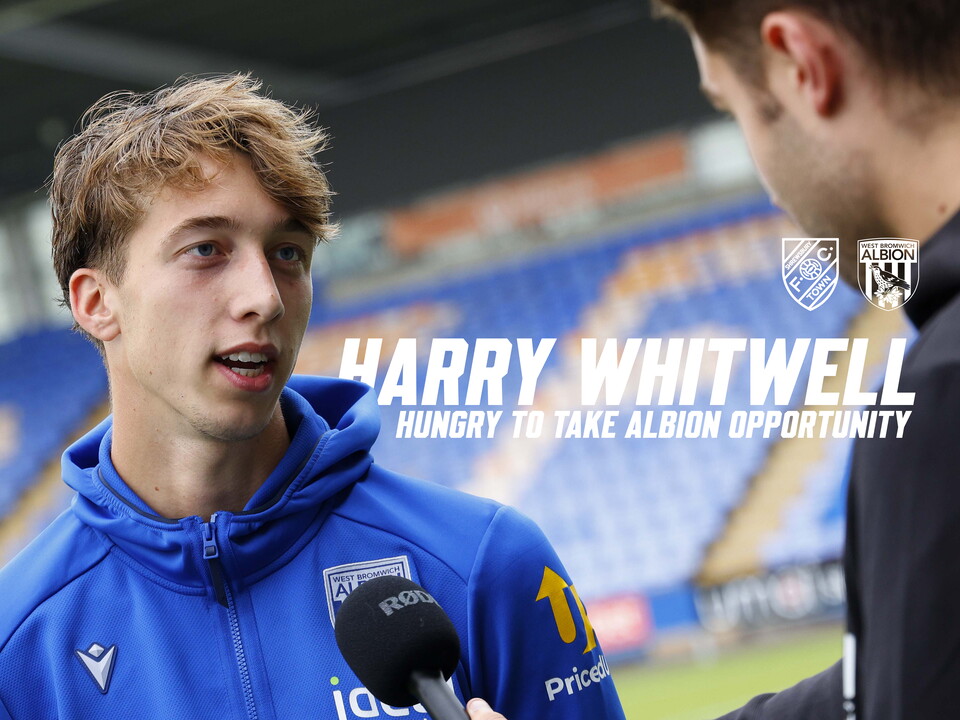Harry Whitwell speaks post-match