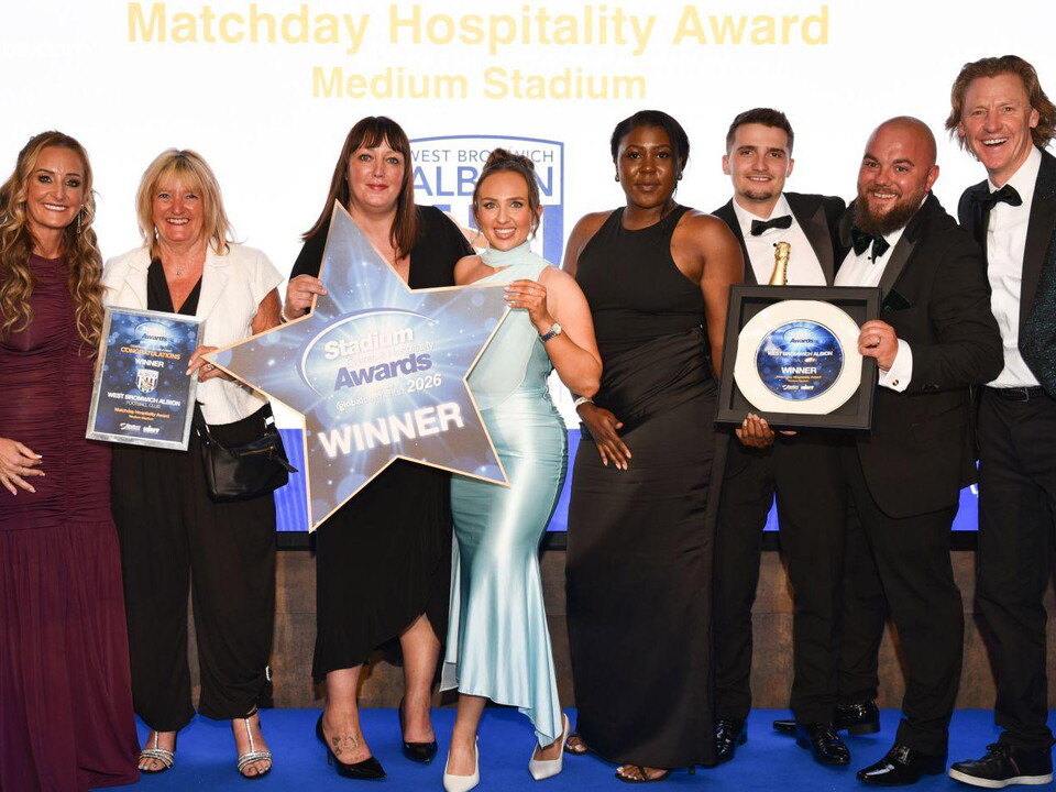 Albion won gold for their matchday hospitality
