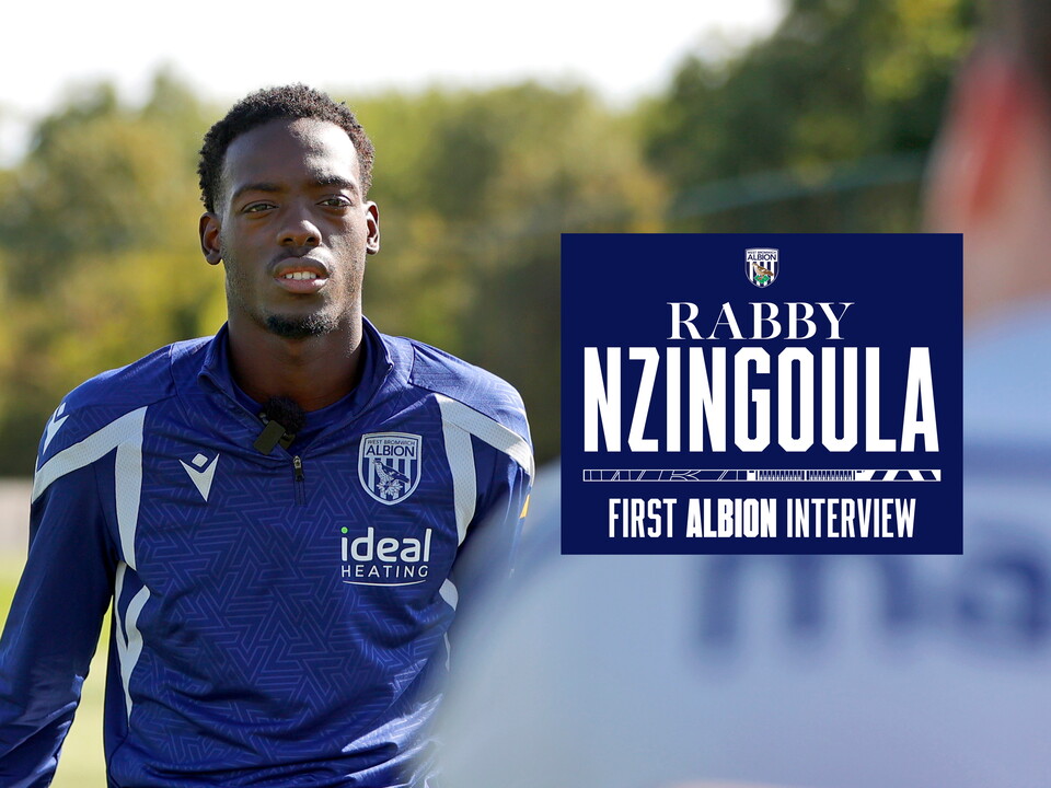 An image of Rabby Nzingoula doing his first WBA TV interview