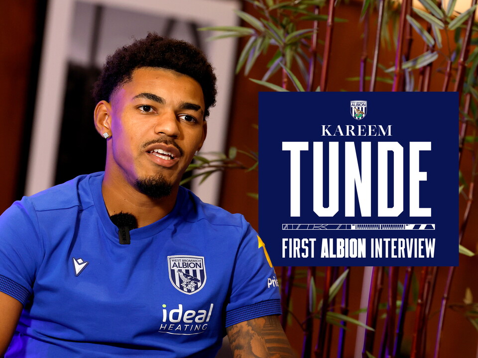 Kareem Tunde is interviewed by WBA TV