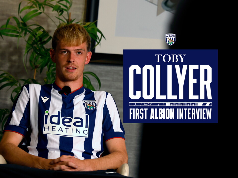 A graphic for Toby Collyer's first interview